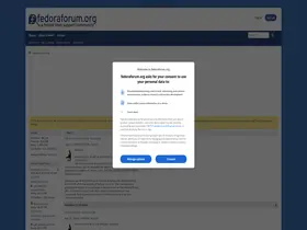 Preview of  fedoraforum.org