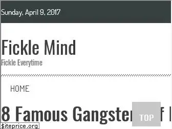 Preview of  ficklemind.com
