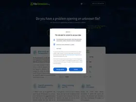 Preview of  file-extension.org