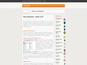 Preview of  fileregistry.org