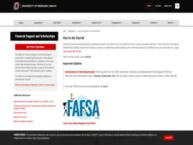 Preview of  financialaid.unomaha.edu