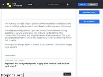 Preview of  findauthority.com