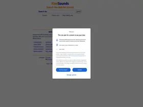 Preview of  findsounds.com