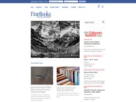 Preview of  finebooksmagazine.com