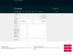 Preview of  flashscore.co.jp