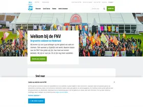 Preview of  fnv.nl