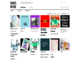 Preview of  fontsinuse.com