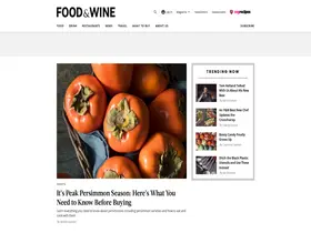 Preview of  foodandwine.com