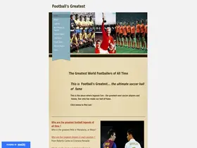 Preview of  footballsgreatest.weebly.com