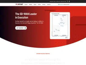 Preview of  fortinet.com