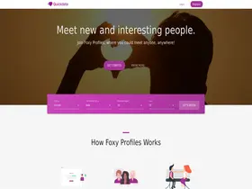 Preview of  foxyprofiles.com