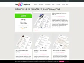 Preview of  free-psd-templates.com