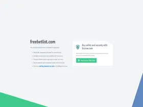 Preview of  freebetlist.com