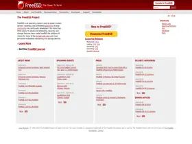 Preview of  freebsd.org