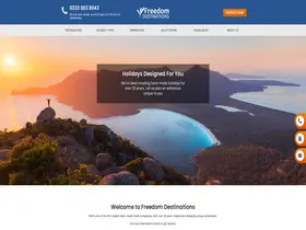 Preview of  freedomdestinations.co.uk