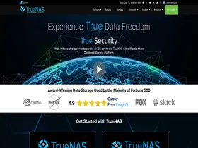 Preview of  freenas.org