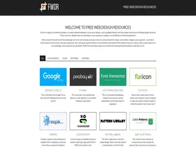 Preview of  freewebdesignresources.com