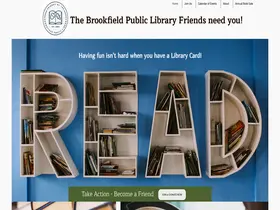 Preview of  friendsbrookfieldwilibrary.org