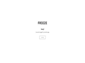 Preview of  frieze.com