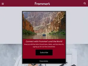 Preview of  frommers.com