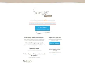 Preview of  fusetter.com