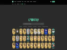 Preview of  futbin.com