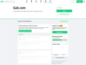 Preview of  gab.com