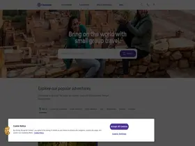 Preview of  gadventures.com