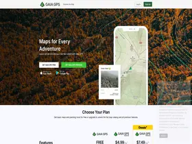 Preview of  gaiagps.com