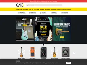 Preview of  gak.co.uk