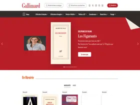 Preview of  gallimard.fr