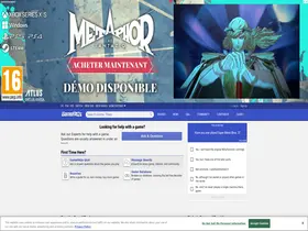 Preview of  gamefaqs.com