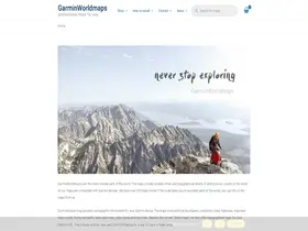 Preview of  garminworldmaps.com