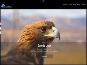 Preview of garudalinux.org