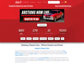 Preview of  gatewayclassiccars.com