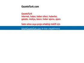 Preview of  gazeteturk.com