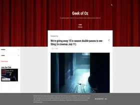 Preview of  geekofoz.com