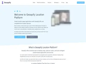 Preview of  geoapify.com