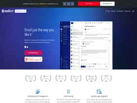 Preview of  getmailbird.com