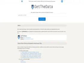 Preview of  getthedata.com