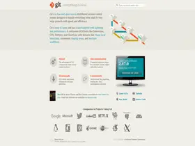 Preview of  git-scm.com