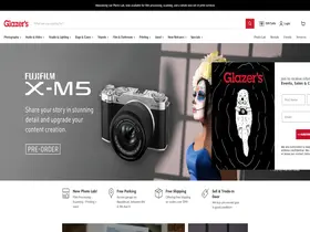 Preview of  glazerscamera.com