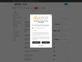 Preview of  gold-forum.kitco.com