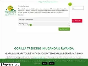 Preview of  gorilla-tracking-uganda.com