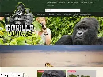 Preview of  gorillastours.com