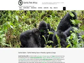 Preview of  gorillatrekafrica.com