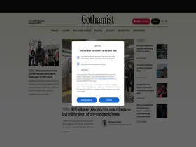 Preview of  gothamist.com