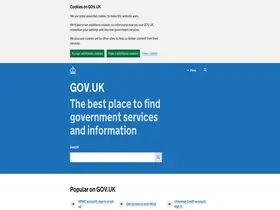 Preview of  gov.uk