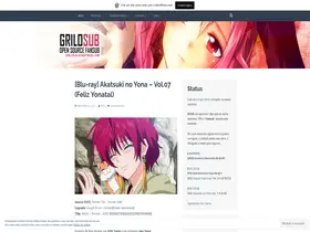 Preview of  grilosub.wordpress.com