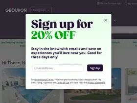 Preview of  groupon.com